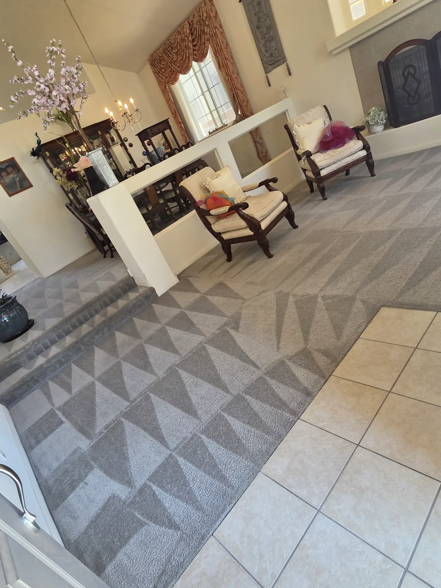 Living room carpet cleaning Las Vegas